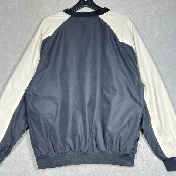 Nike Golf Windbreaker Jacket Mens Size Large V Neck Pullover Pockets Logo Sleeve - Picture 8 of 11
